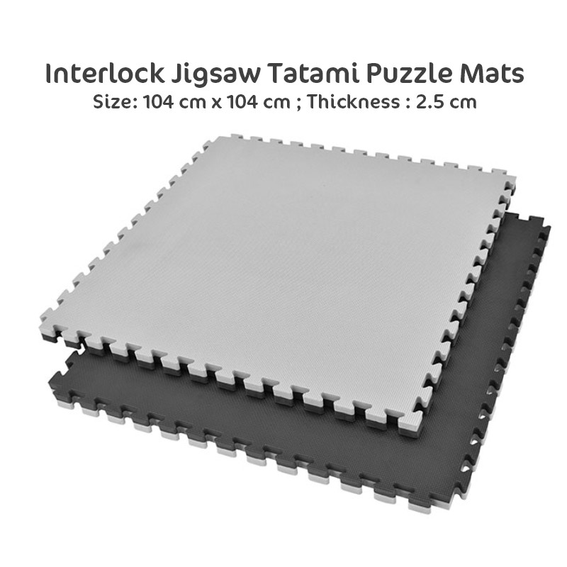 104cm X 104cm X 2 5cm Interlock Jigsaw Tatami Puzzle Mats Boxing