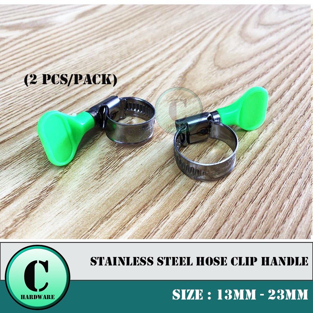 Blimax Stainless Steel Hose Clip Handle (13mm 23mm) Klip Paip Air