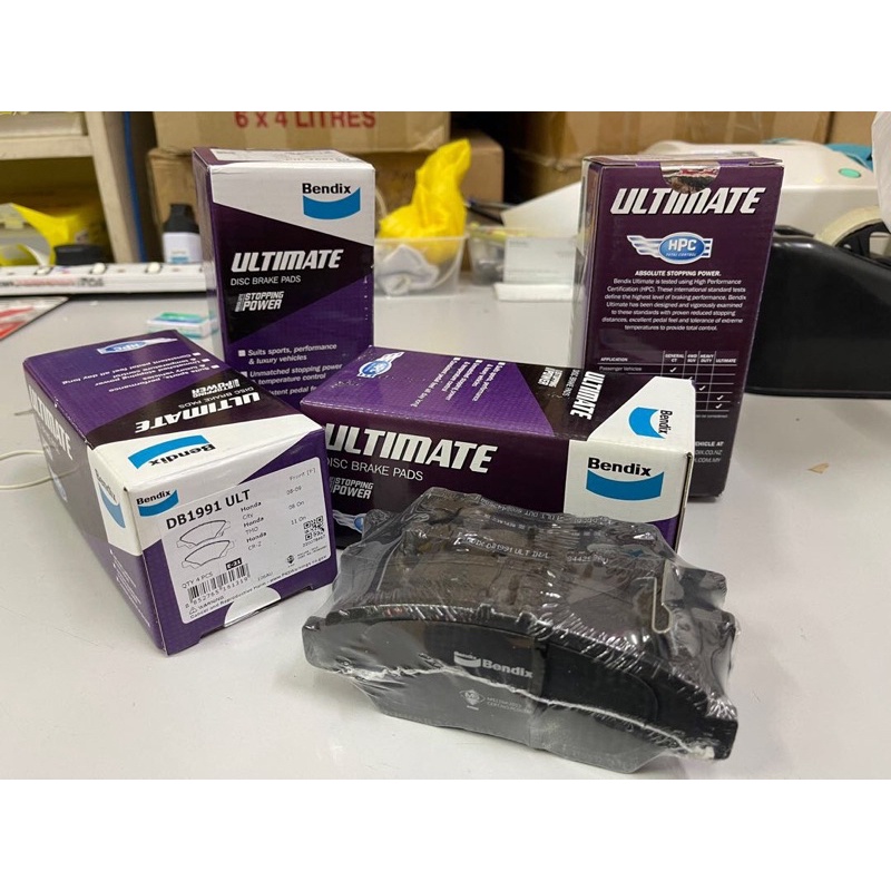 Honda City TMO GM6 Jazz GE GK Insight CRZ Bendix Ultimate Brake pad