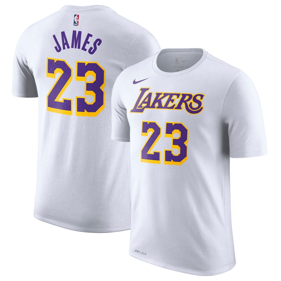 lebron james lakers t shirt nike