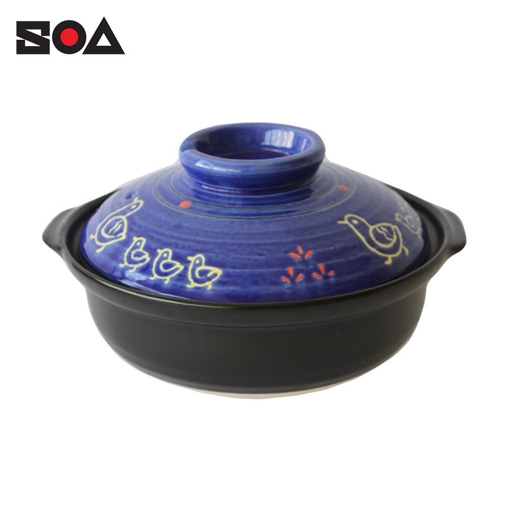 Soa Sand Casserole Karugamon Japanese Ceramic Pots Claypot Nabe Shopee Malaysia