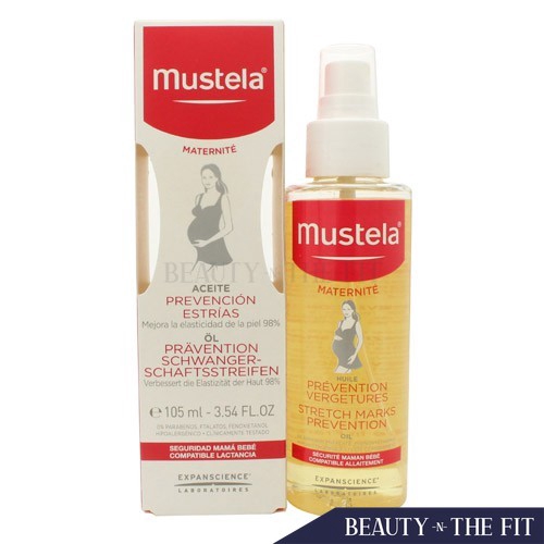 mustela stretch marks prevention oil 105ml
