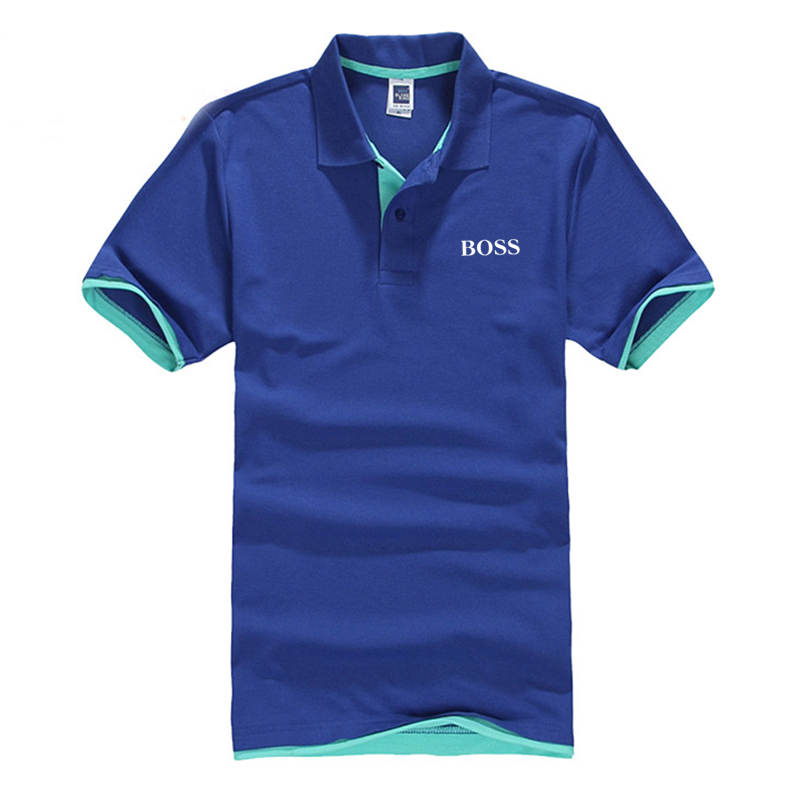 T-shirts Hugo Boss Men Men Clothing Hugo Boss Men T-shirts & Polos Hugo Boss Men T-shirts Hugo Boss Men blue L T-shirt HUGO BOSS 3 