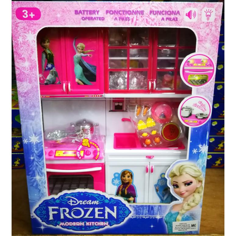 elsa and anna kitchen set