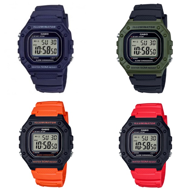 casio w218h amazon