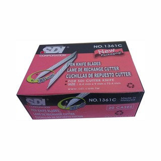 SDI 1361C Cutter Blade 9mm Refill | Shopee Malaysia