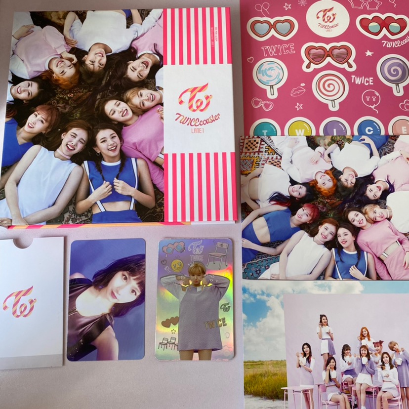 Twice 3rd Mini Album Twicecoaster Lane 1 Free Gift Shopee Malaysia