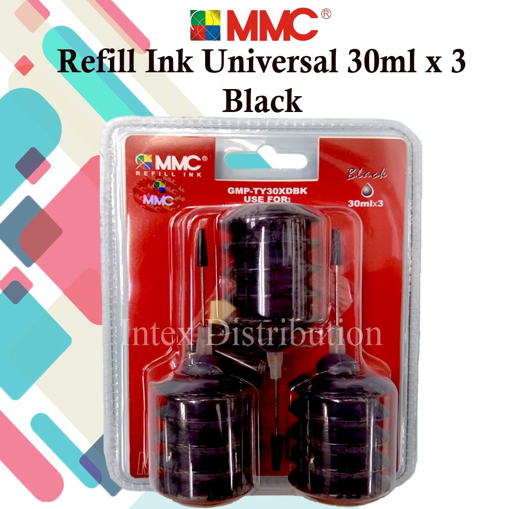 HP 680/ 682/ 678/704/ 63/ 65/ 67 black ink cartridges refill ink ( 30
