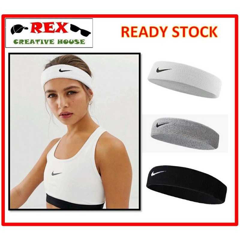 【READY STOCK AT MALAYSIA】Nike Headband WristbandSports Sweet Band Yoga Exercise Running Workout Basketball