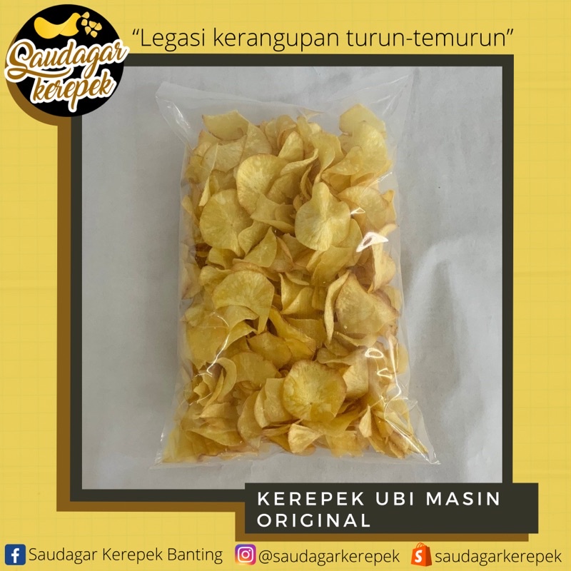 Kerepek Ubi Masin / Original 500g | Shopee Malaysia