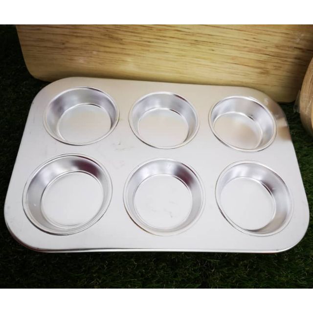 aluminium cupcake mould