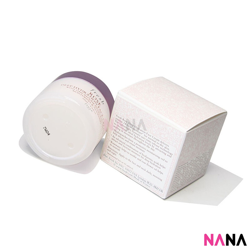 Fresh Rose Deep Hydration Cream : 1 : Rated 4 out of 5 on makeupalley.