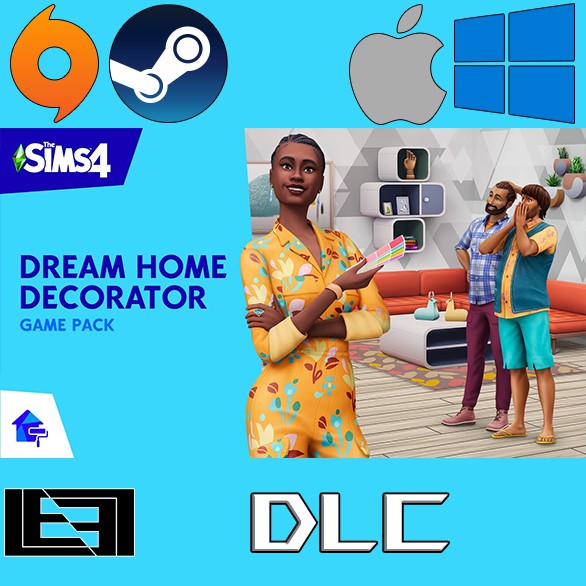 The Sims 4 Dream Home Decorator Game Pack Origin Steam Online Shopee Malaysia