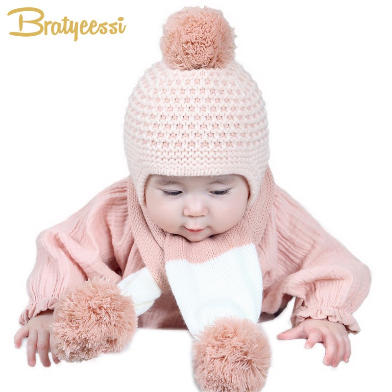 infant hat and scarf set