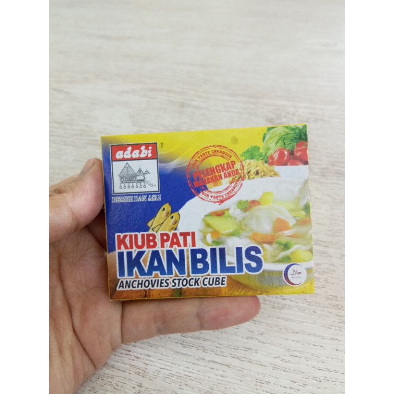 Ikan bilis pati kiub Kiub Pati