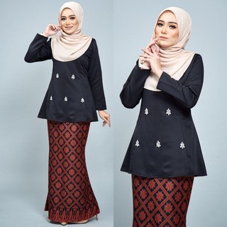 HAIFA KURUNG  KEDAH MODEN  baju  kurung  saiz  XS 5XL Shopee 