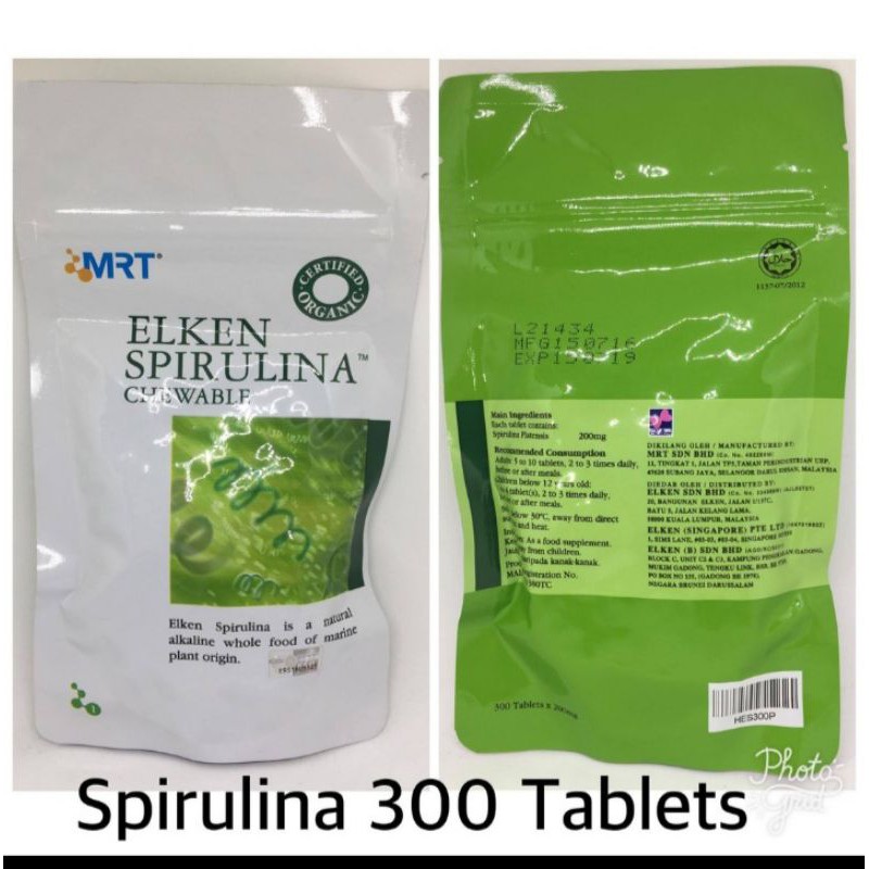 Buy Elken Spirulina Tablets Seetracker Malaysia