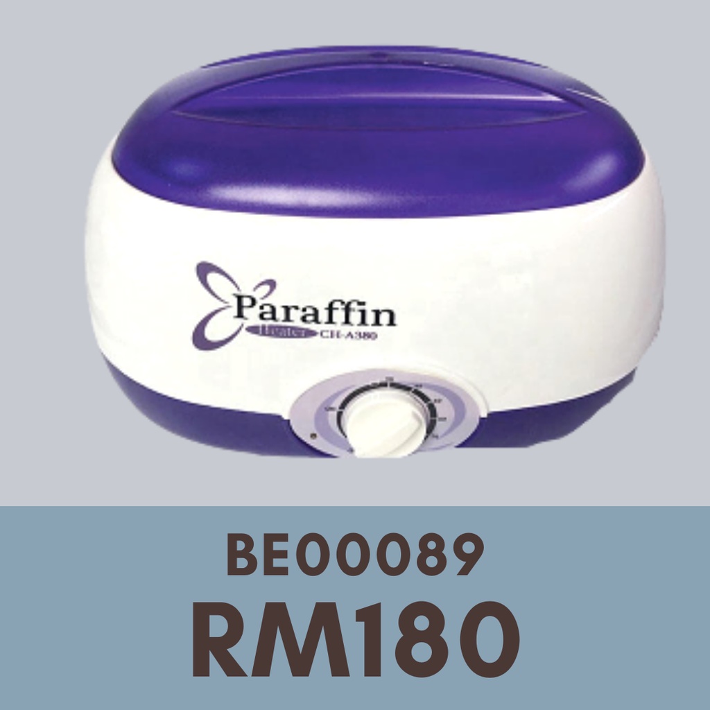 (Ready Stock ) Wax Heater 380 Hair Removal Tool Paraffin Warmer For Hand Feet Self Waxing Hair Removal Home Spa Melt