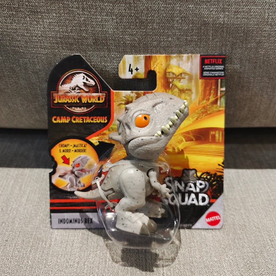 Dino Snap Squad Jurassic World - Indominus Rex (Mattel) | Shopee Malaysia