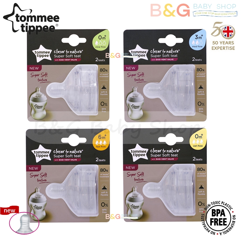 tommee tippee extra slow flow teats