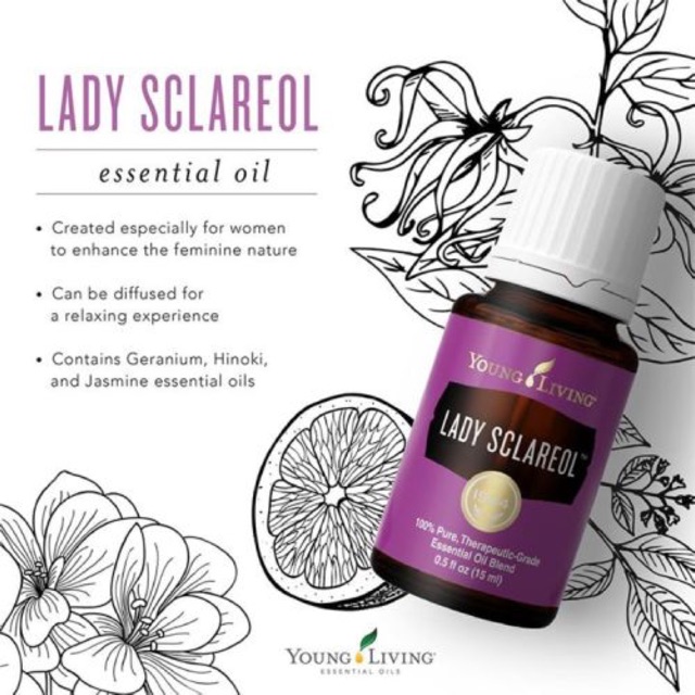 Authentic Young Living Lady Sclareol Essential Oil (15ml) Shopee Malaysia