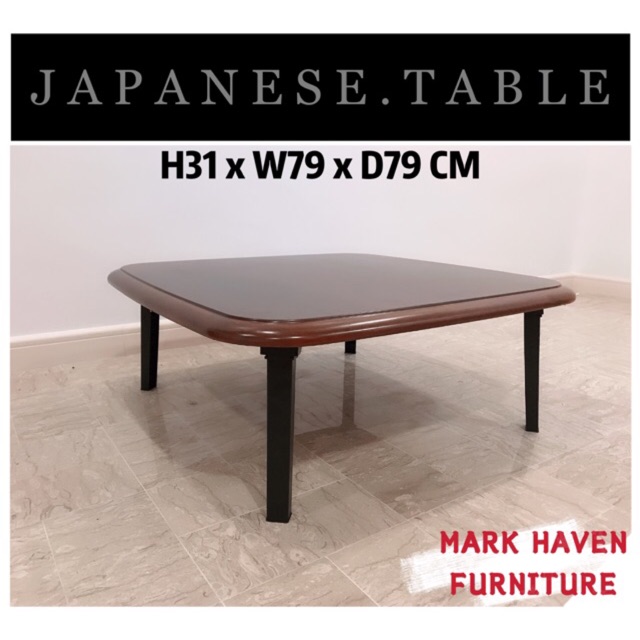 Japanese table Meja Jepun Meja lipat Shopee Malaysia