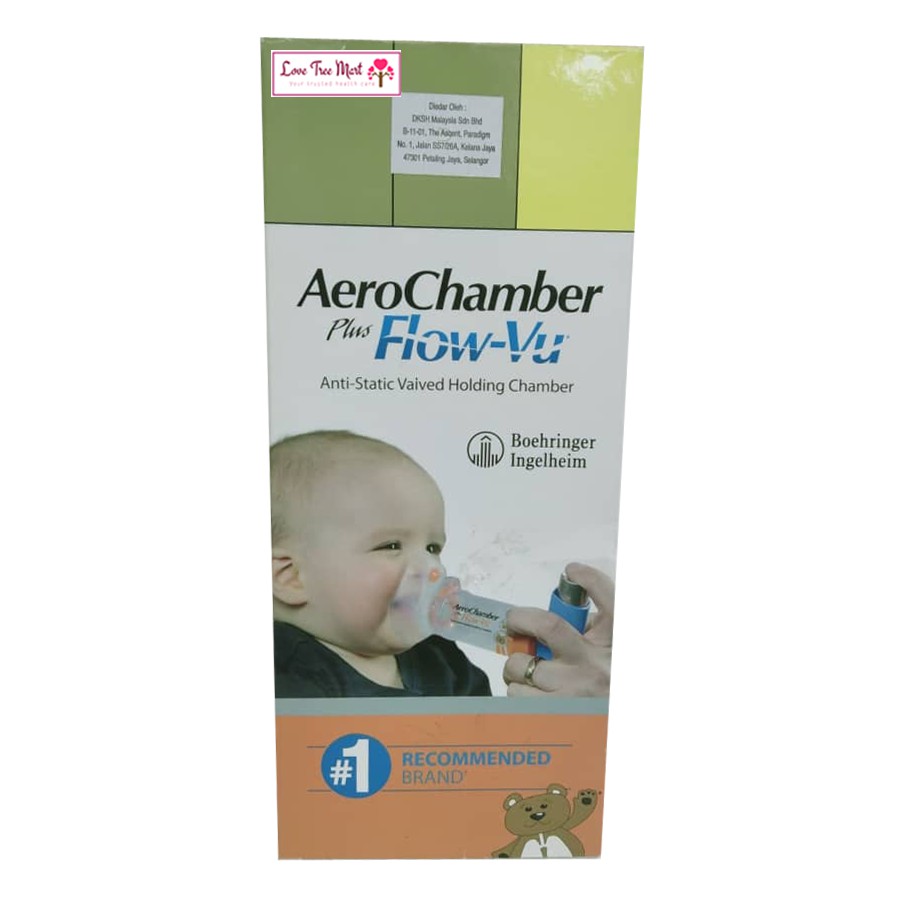 AERO CHAMBER PLUS FLOW-VU (SMALL MASK) | Shopee Malaysia