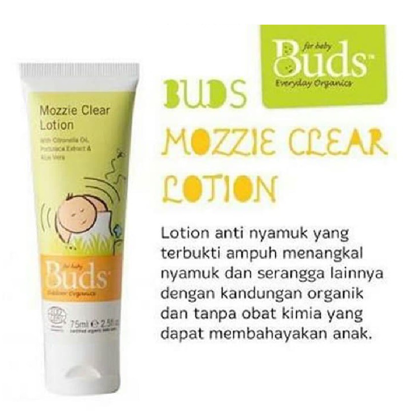 mozzie clear lotion buds