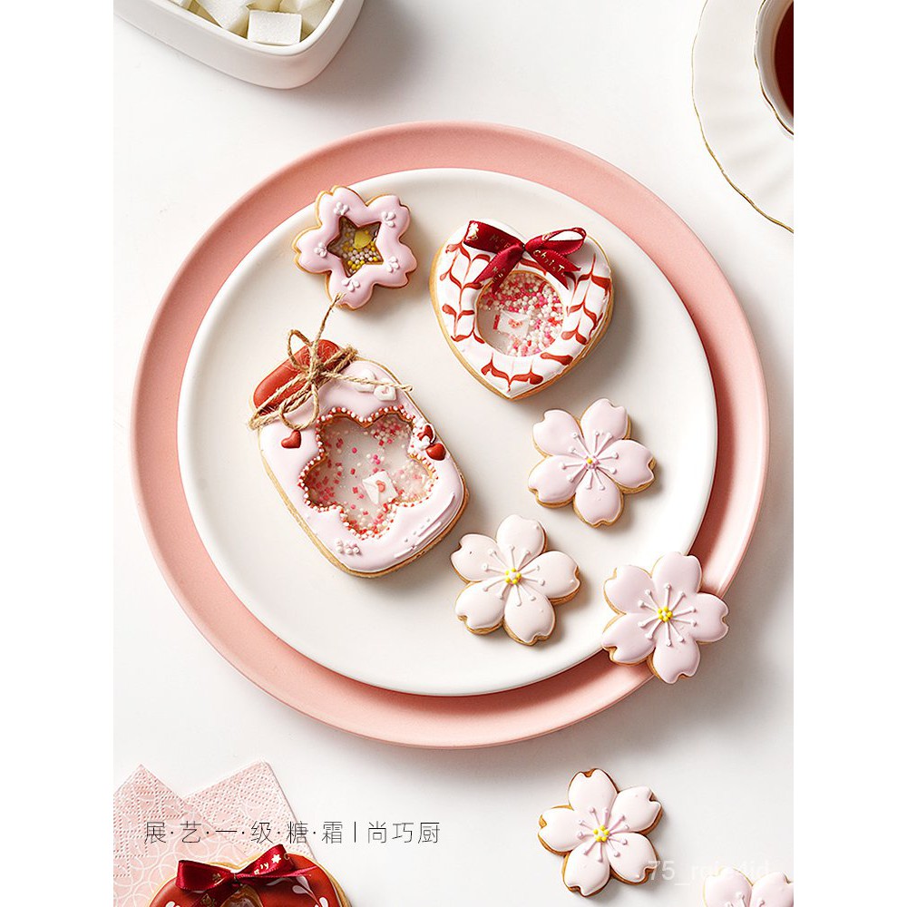 Cake Decoration 展艺糖霜500g 糖粉细砂糖粉雪花酥蛋糕面包饼干家用烘焙装饰原料 Shopee Malaysia