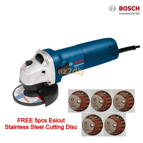 Bosch Gws 060 Angle Grinder 4 670w Mesin Pemotong Besi Shopee Malaysia