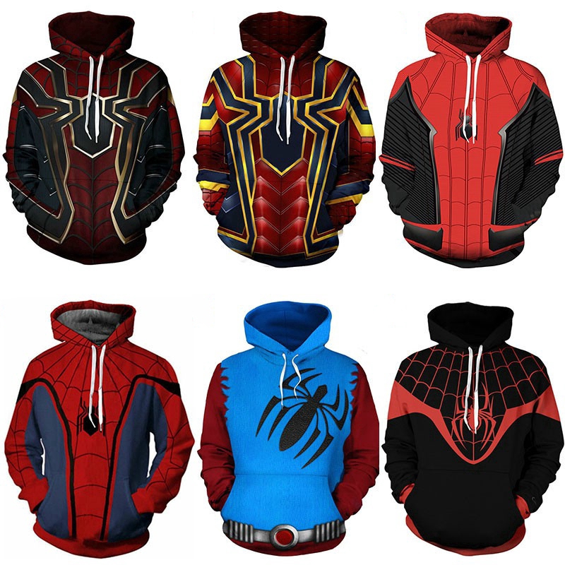 avengers spiderman hoodie