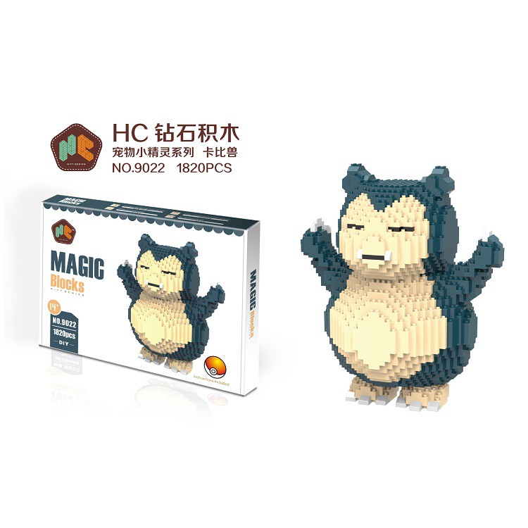 nanoblocks snorlax