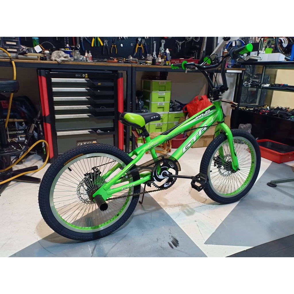 bmx bike with disc brakes