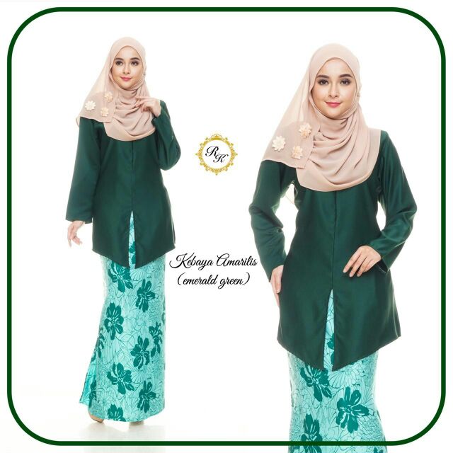 KEBARUNG KEBAYA  AMARILIS BAJU KURUNG MODERN  Shopee  Malaysia