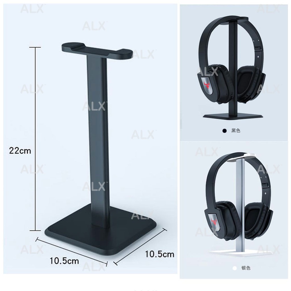 [[ HADIAH PERCUMA Universal Aluminium Alloy Headphone Stand Tower Series Headset Pemegang Fon Telinga Stand Bracket Dis