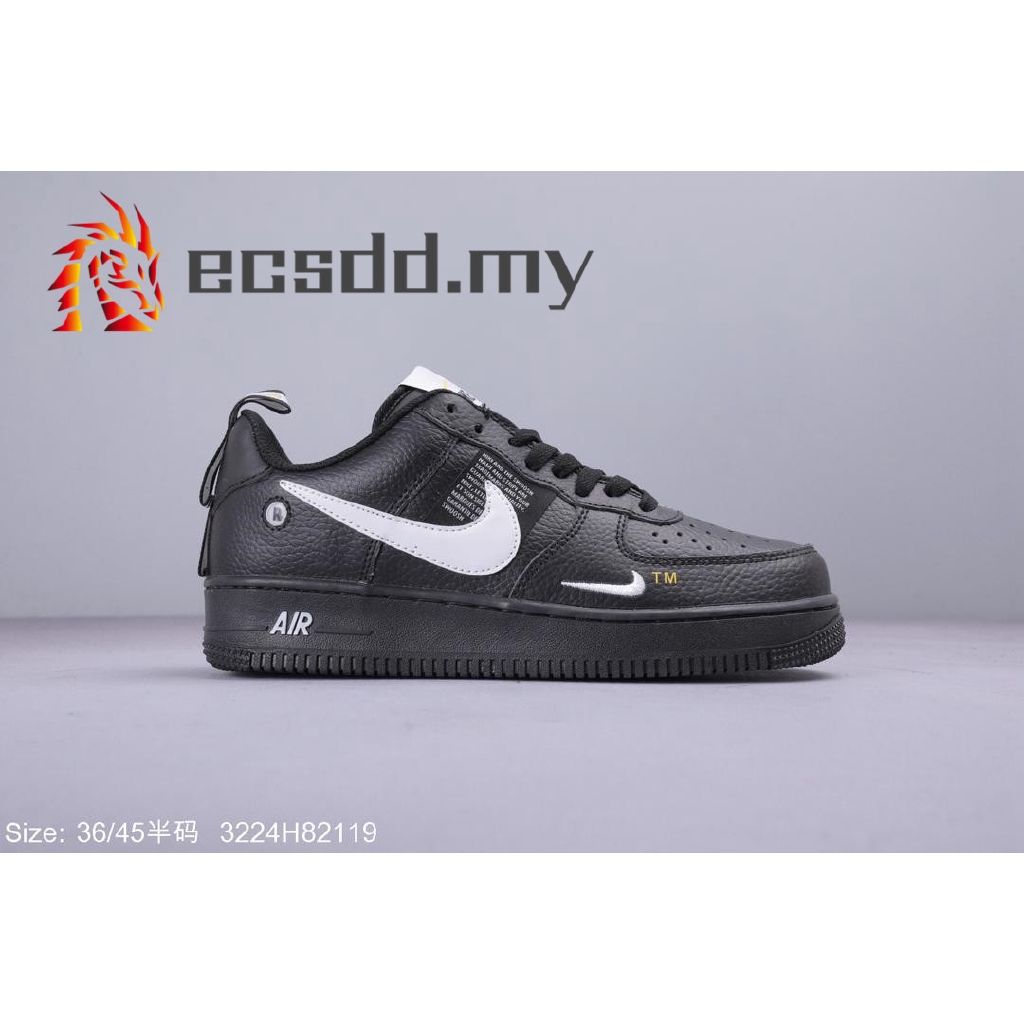 just do it af1 black