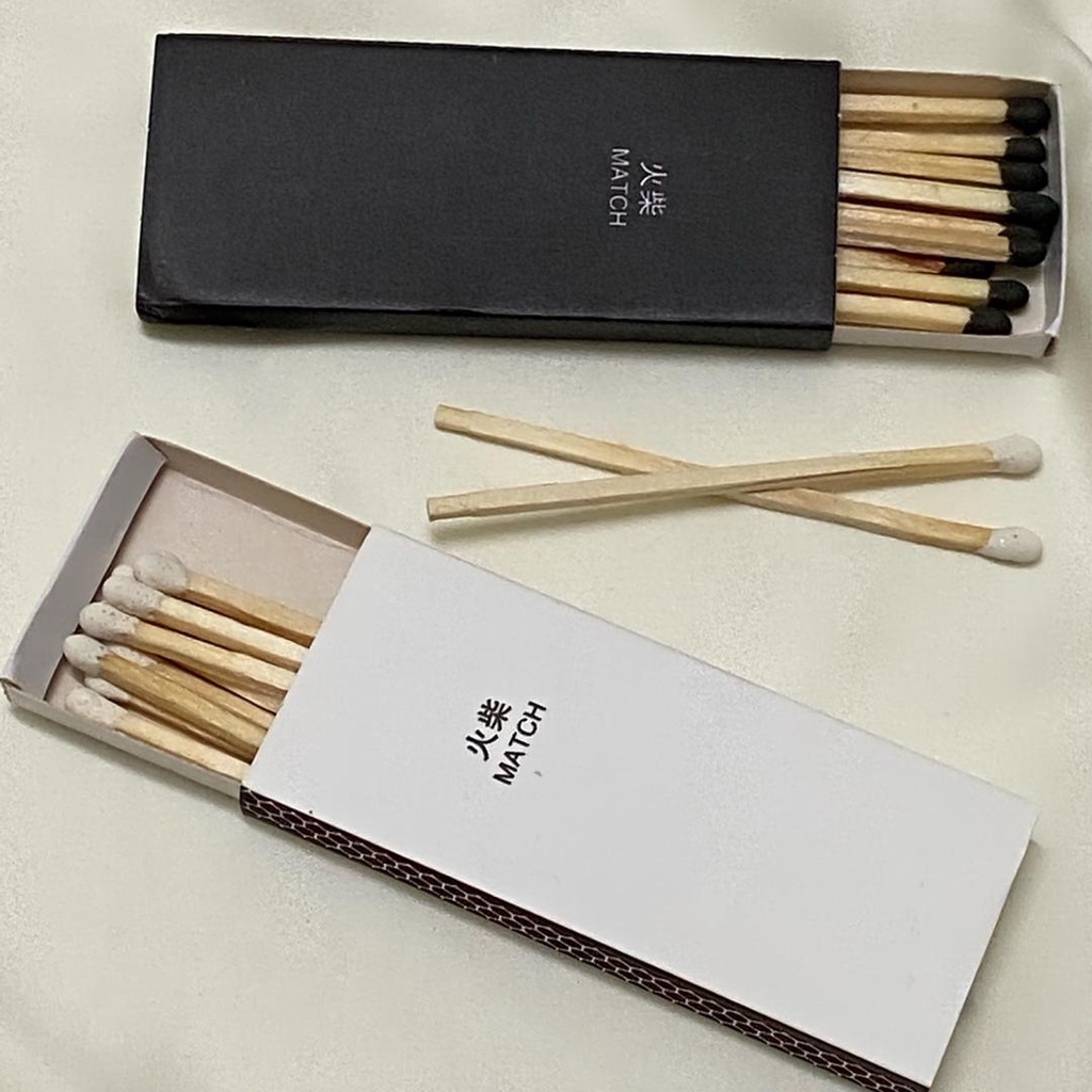 Wooden Safety Long Matches for scented candle火柴盒 [Ready Stock]