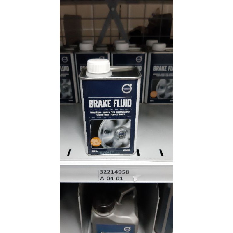 Volvo Brake Fluid Original DOT 4 compliance Shopee Malaysia