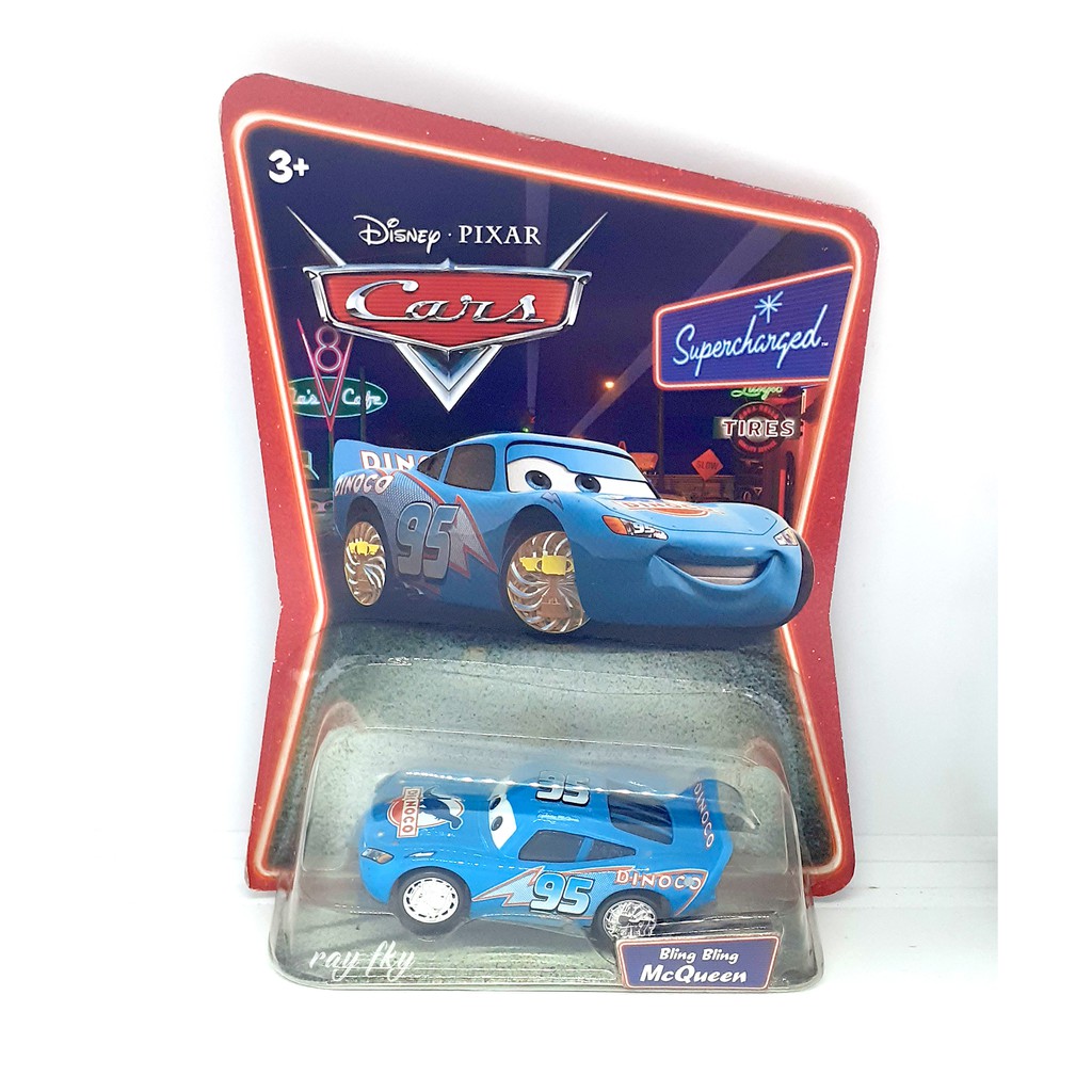 Mattel Disney Pixar CARs Dinoco Lightning McQueen Bling-Bling | Shopee ...