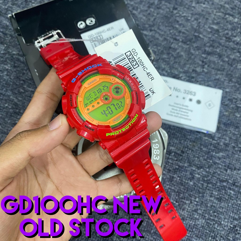 実物 CASIO G-SHOCK カシオ ジーショック 腕時計 GD-100HC - 通販