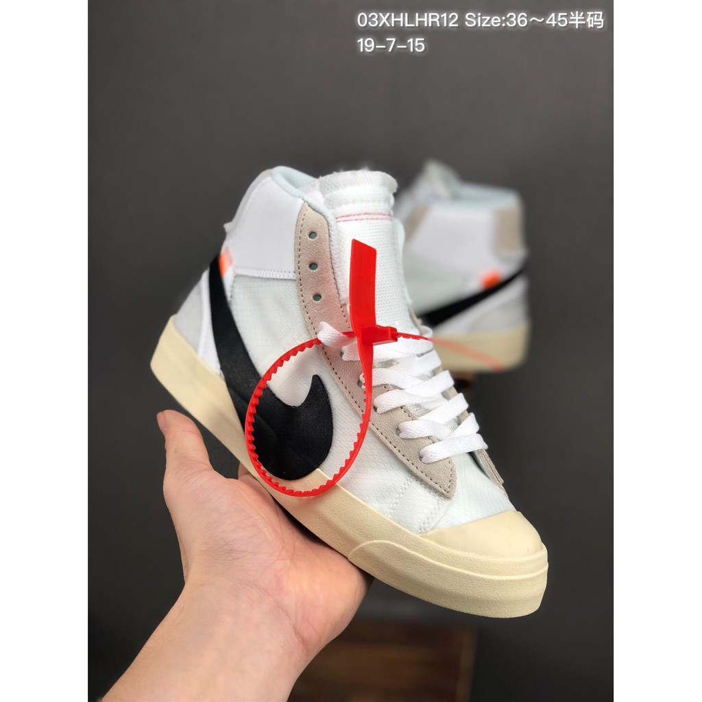 off white trail blazers