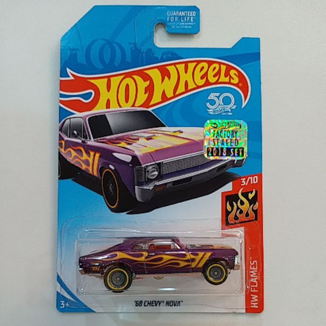 hot wheels 68 chevy nova treasure hunt