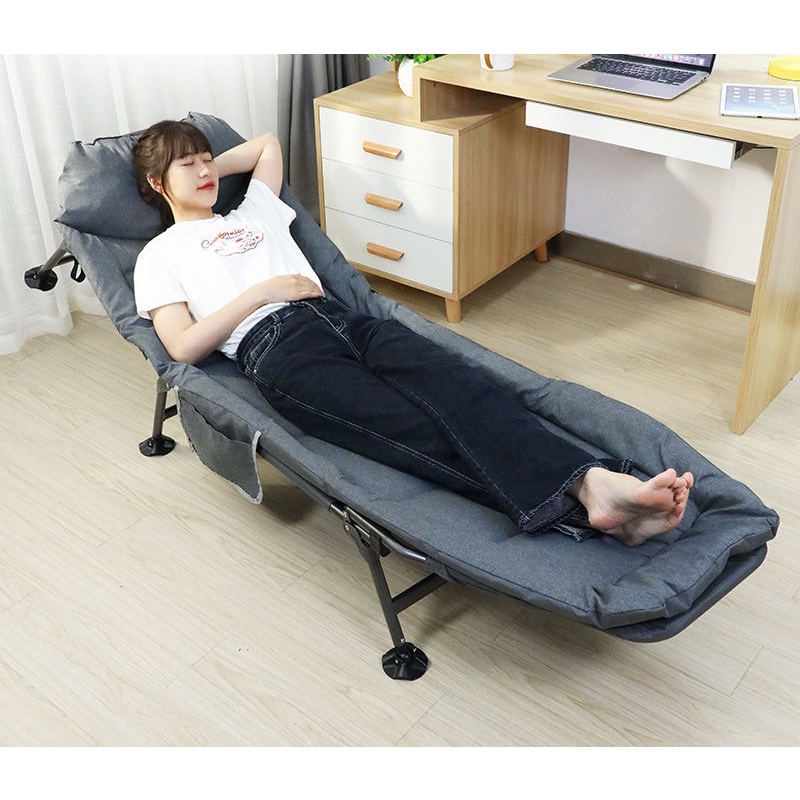 Folding Bed Single Noon Break Bed Recliner Office Simple March