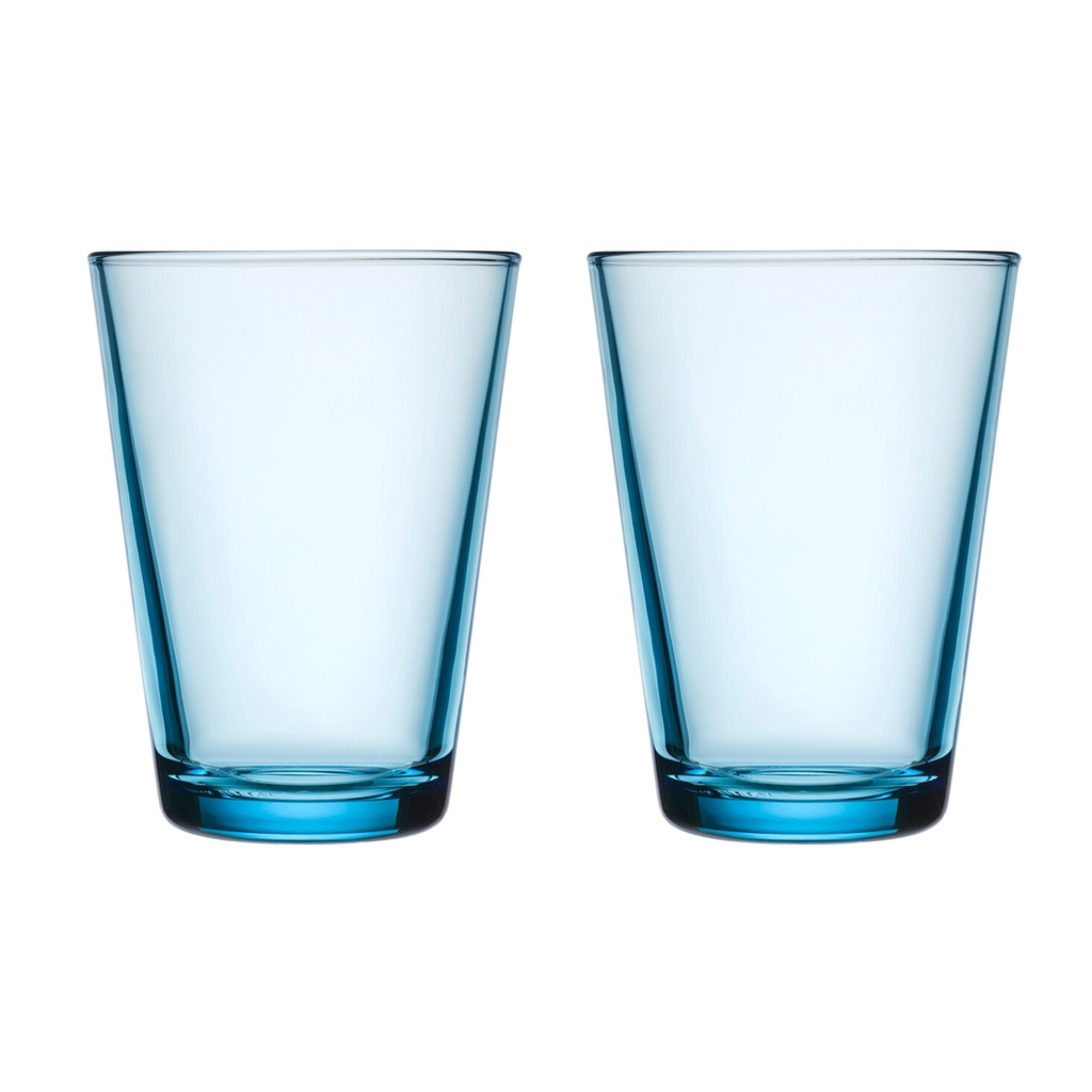 [Hieno] Iittala Kartio Tumbler 40cl 2pc (Light Blue) Finnish Design