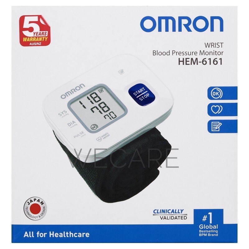 OMRON WRIST BLOOD PRESSURE MONITOR | Shopee Malaysia