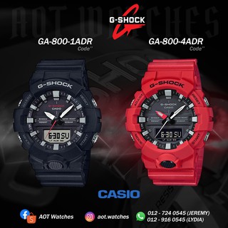 2YEARS WARRANTY] Casio G-Shock Original GA-800-4A Men Youth 