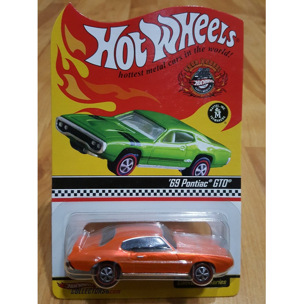 hot wheels 69 pontiac gto