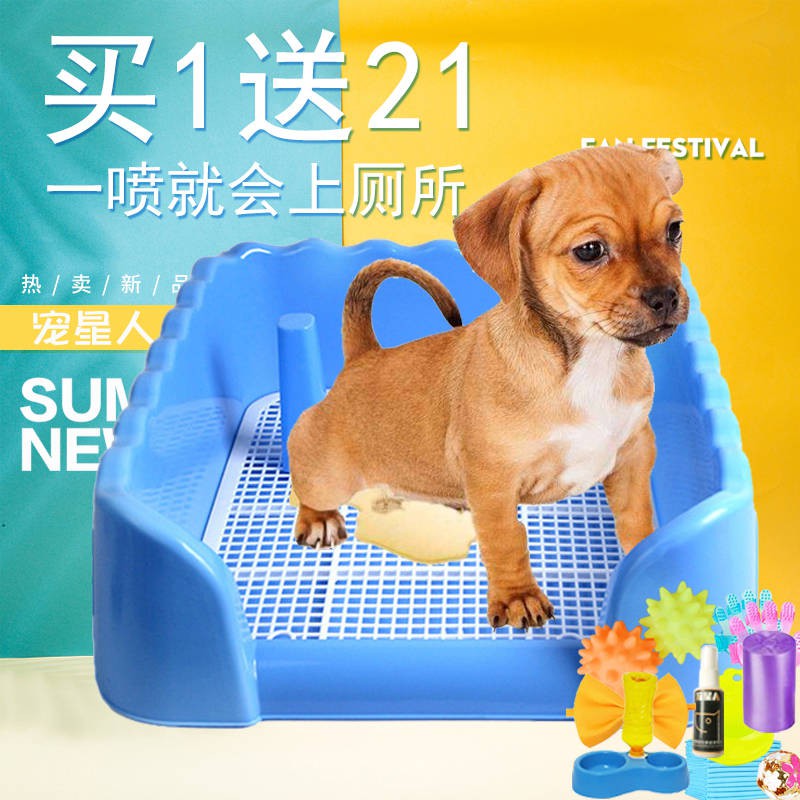 Dog Toilet Teddy Large Large Medium Small Dog Self狗狗厕所泰迪大号大中小型犬 自动宠物狗狗用品尿盆拉屎便盆冲水taiziyi My Shopee Malaysia