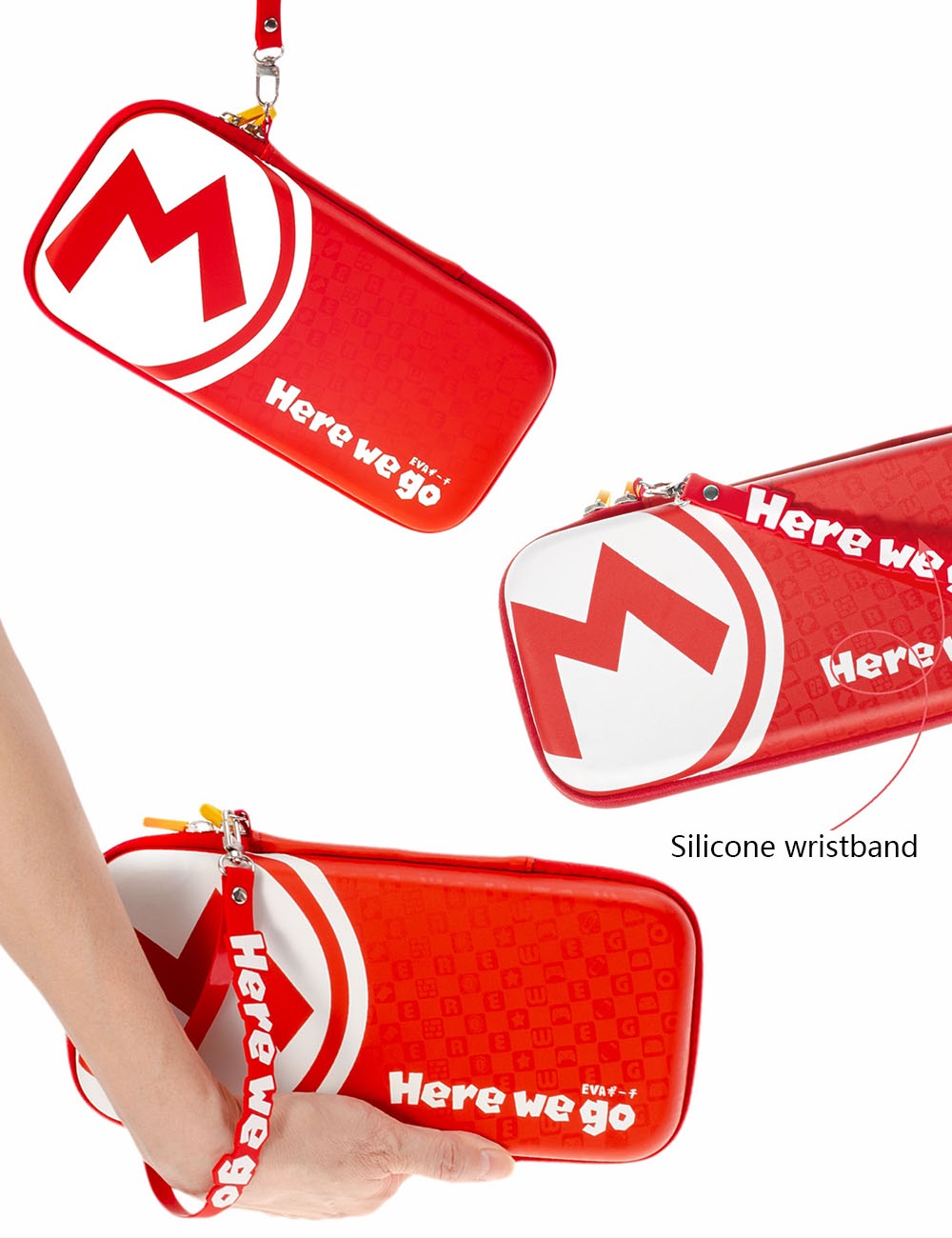 For Nintendo Switch OLED Pokemon let's go Pikachu and Eevee storage ...