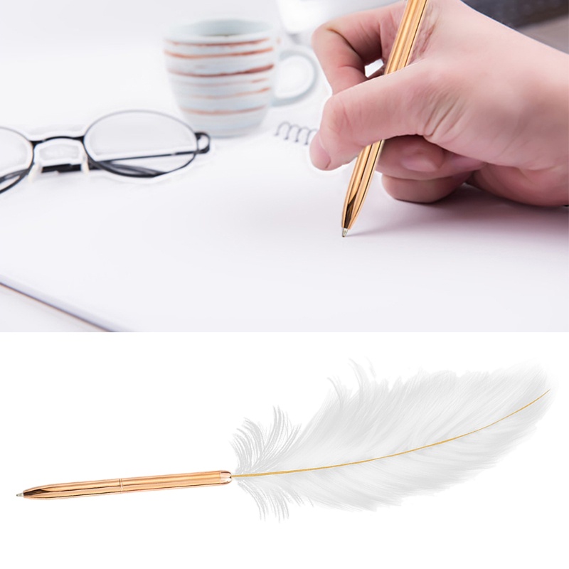 【RUU】 Novelty Decompression Ballpoint Pen Rose Gold Ballpoint Pen Point Quick-drying Smooth Writing for Adults Students
